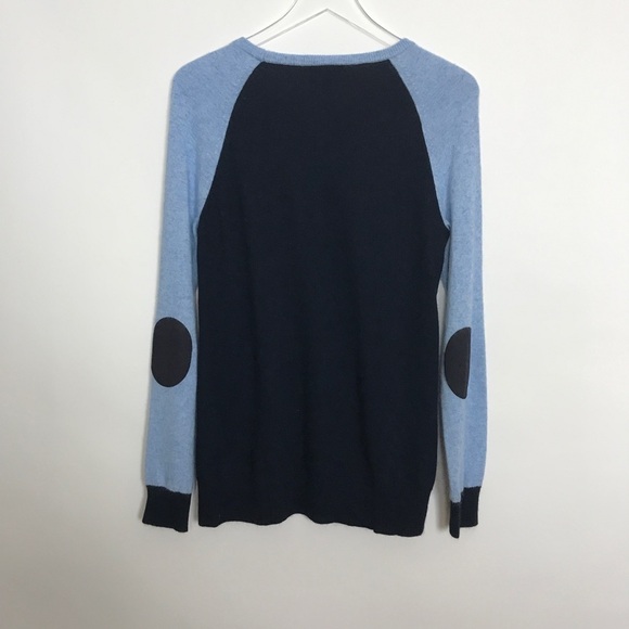 J. Crew two-toned sweater with functional buttons - Picture 3 of 8